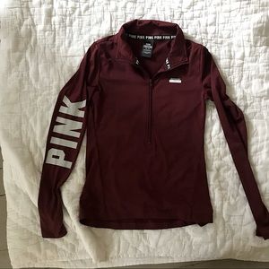 VS PINK maroon sweater